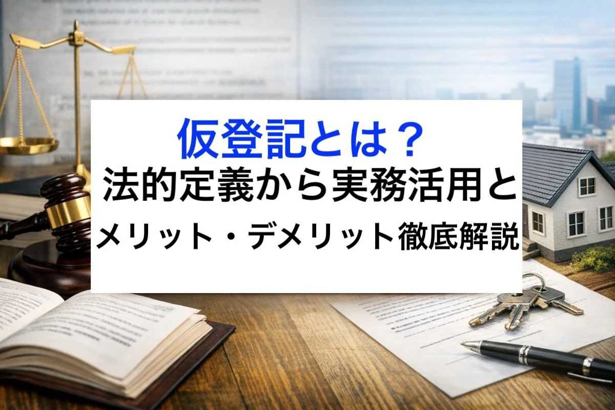 仮 登記 と は