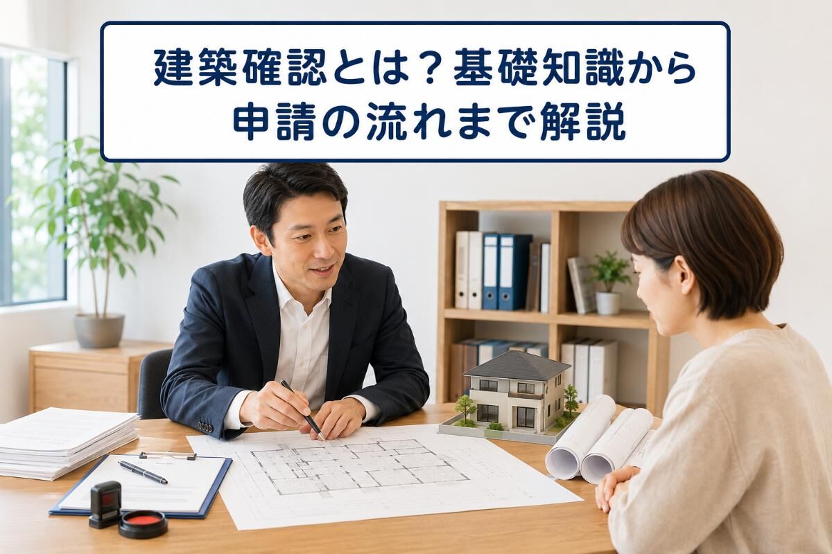 建築確認とは？基礎知識から申請の流れまで解説