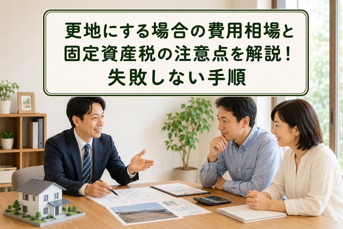 更地にする場合の費用相場と固定資産税の注意点を解説！失敗しない手順
